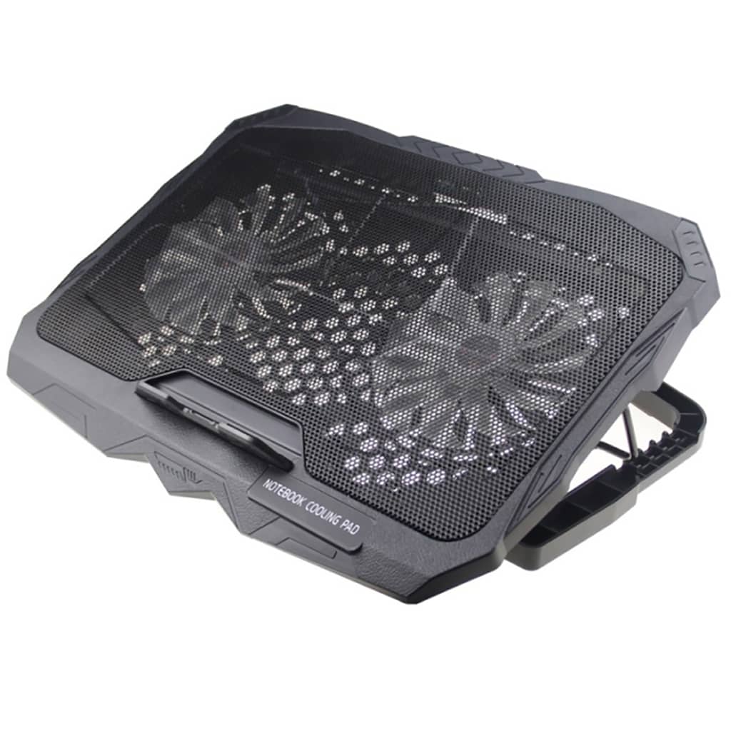 X2 Cooling Pad For 13 17 Inch Laptops Gaming Notebook 2 large Fans 4